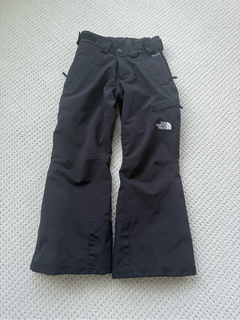 The North Face girls Black Snow Pants